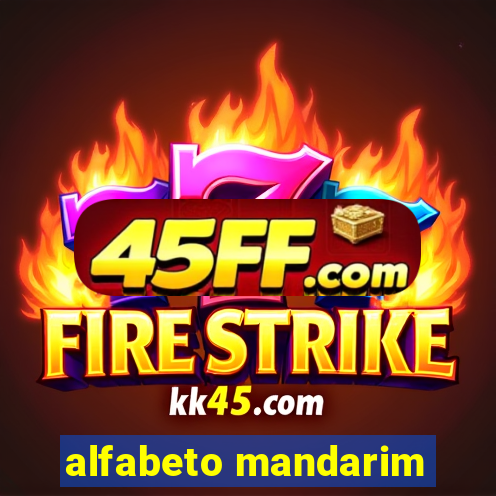 alfabeto mandarim